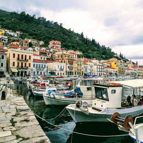 Gytheio Harbor view